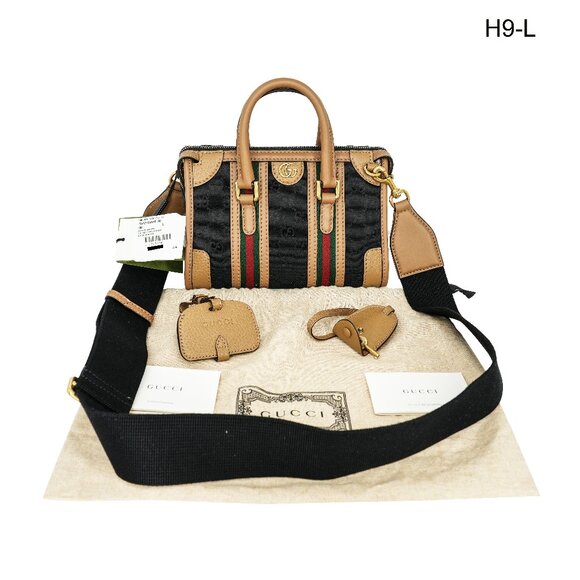 Gucci Bauletto Original GG Mini Top Handle/ Cross Body Bag - Picture 6 of 12